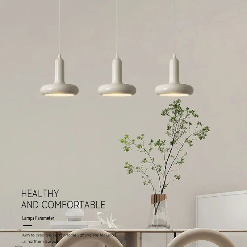 Aurela Modern LED Slim Wave Pendant Light For Interiors