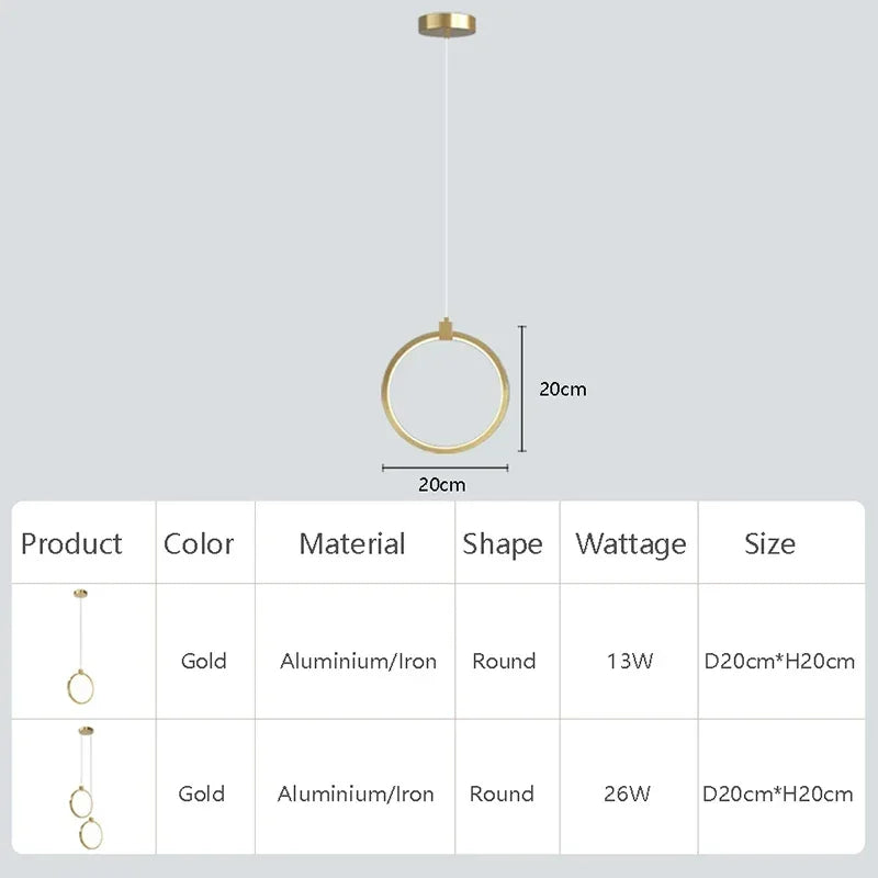 Aurelle Skyline Glow Pendant Lights For Dining Rooms