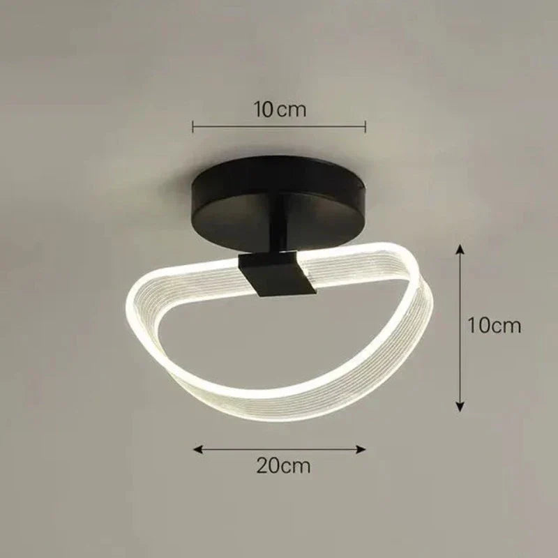 Kirrea Slim LED Low Profile Modern Ceiling Light Fixture