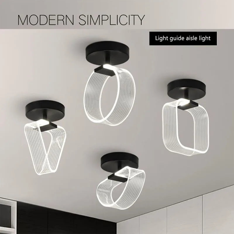 Kirrea Slim LED Low Profile Modern Ceiling Light Fixture