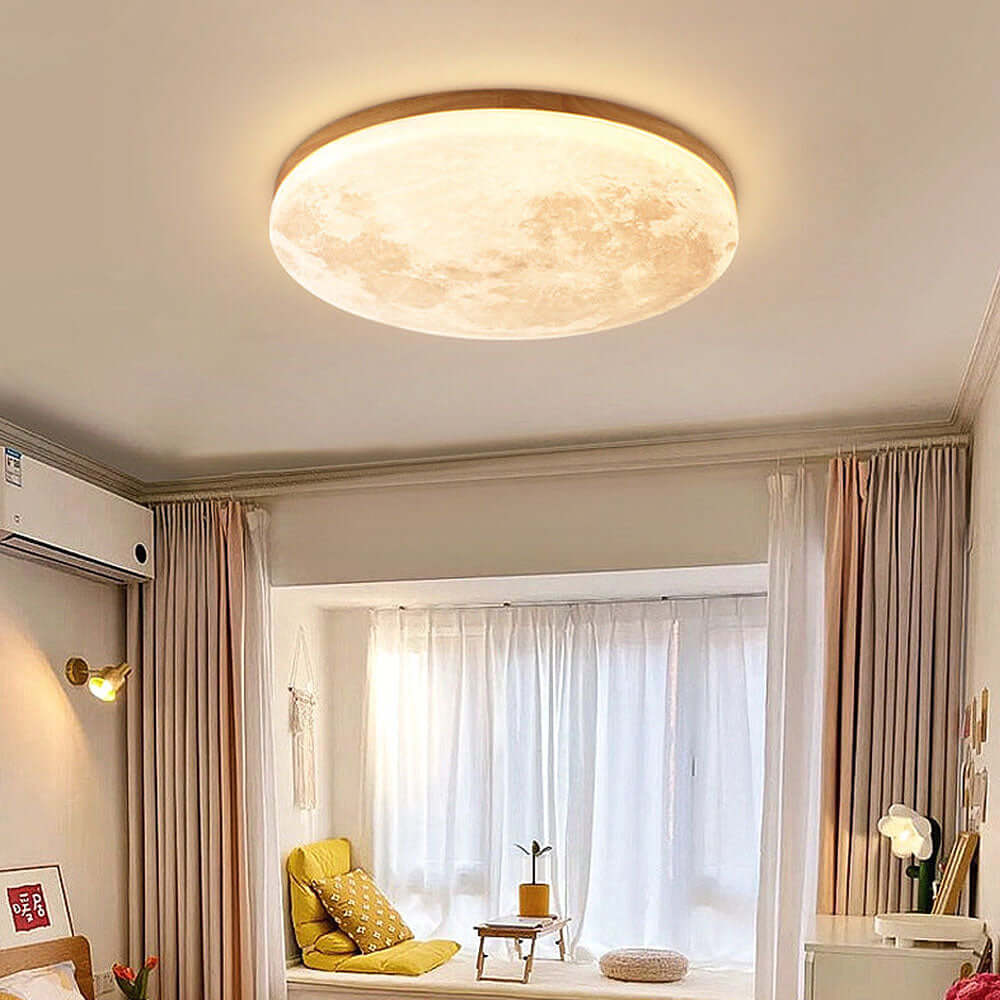 Moon-shaped LED ceiling light 3