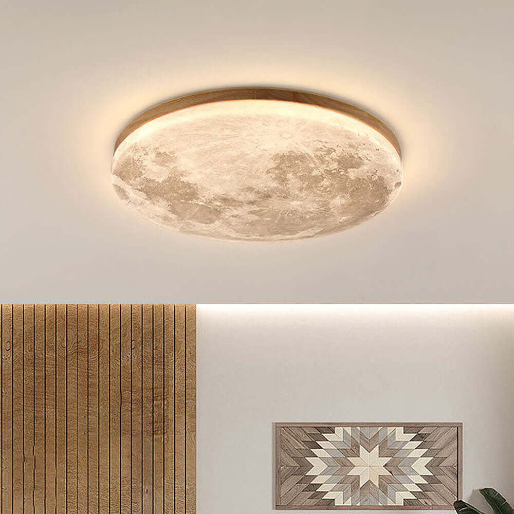 Moon-shaped LED ceiling light 5