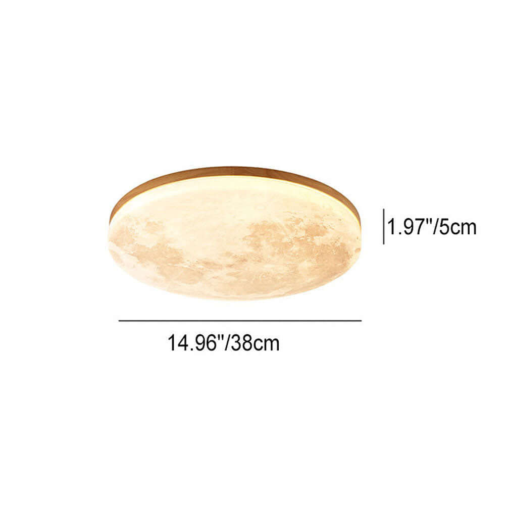Moon-shaped LED ceiling light 8