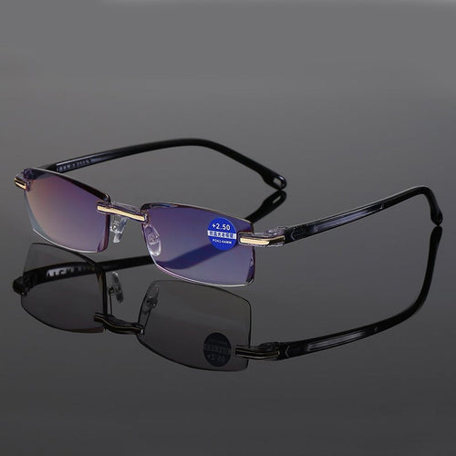 Multifocal anti-blue light reading glasses-visionplus