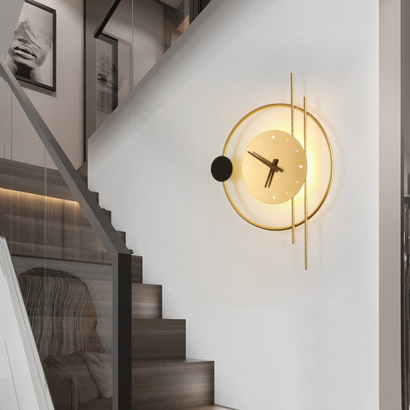 Lumiclock - Modern Led Wallwatch for Stylish Lighting