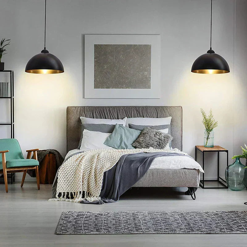 Cirelle Dome Shade Pendant Light For Living Room And Dining