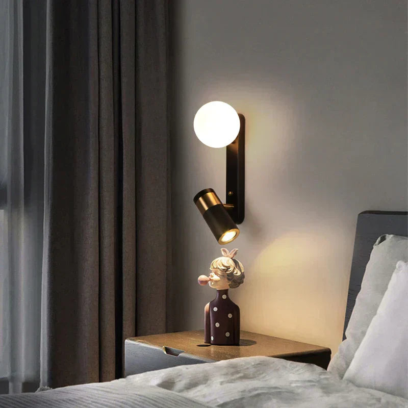 Kirrea Skandinavisk Moderne Vegglampe Med Matt Finish
