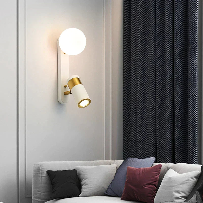 Kirrea Skandinavisk Moderne Vegglampe Med Matt Finish
