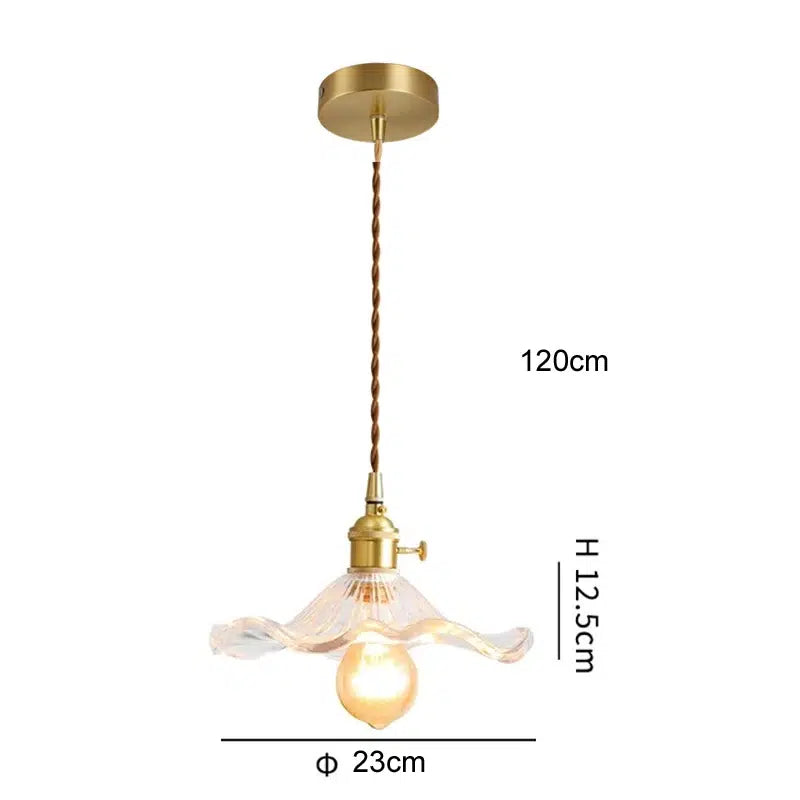 Nordic flower pendant lamp