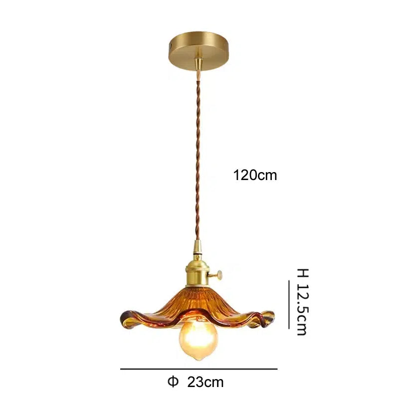 Nordic flower pendant lamp