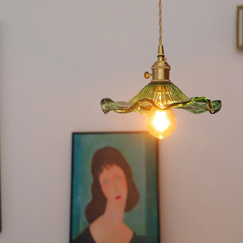 Nordic flower pendant lamp