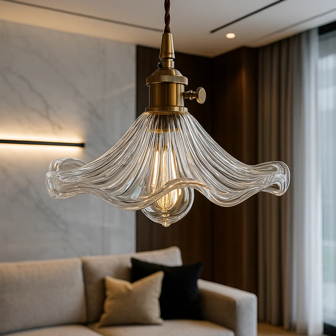 Nordic flower pendant lamp