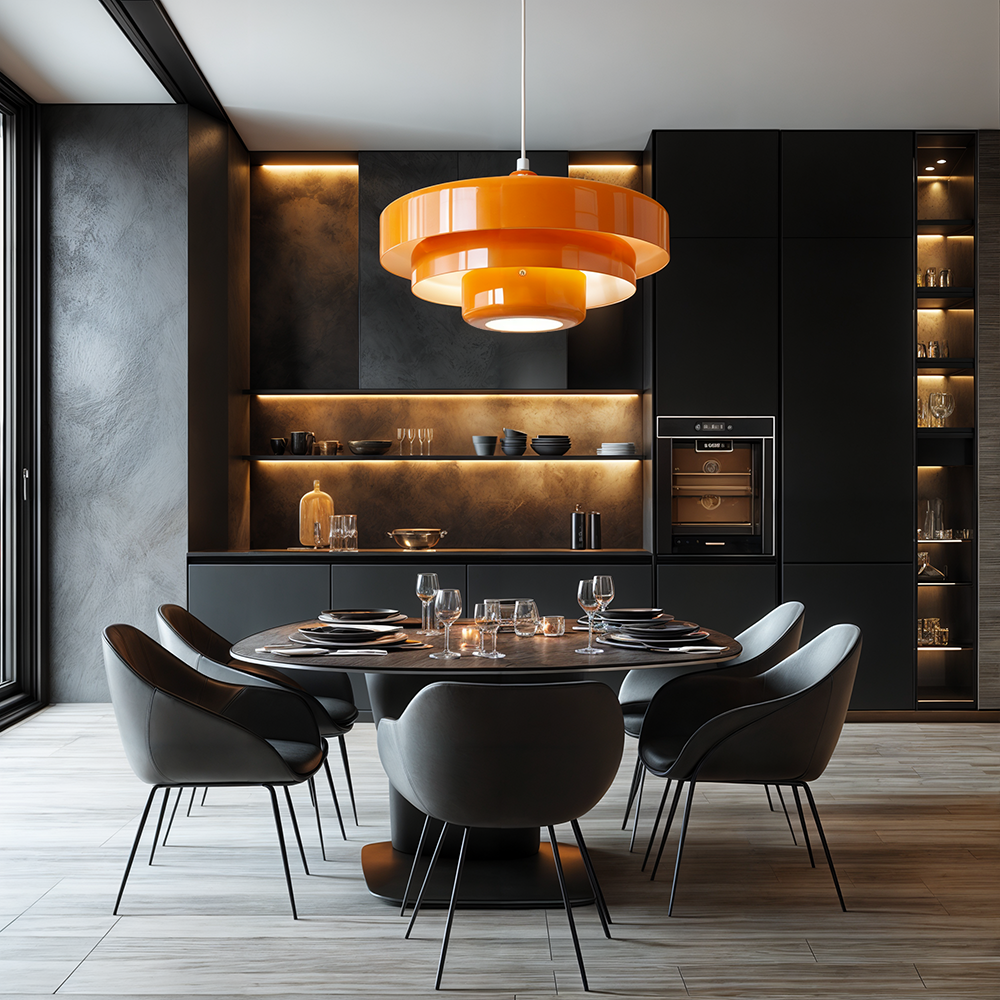 Nova Retro Pendant Lamp With Modern LED Illumination
