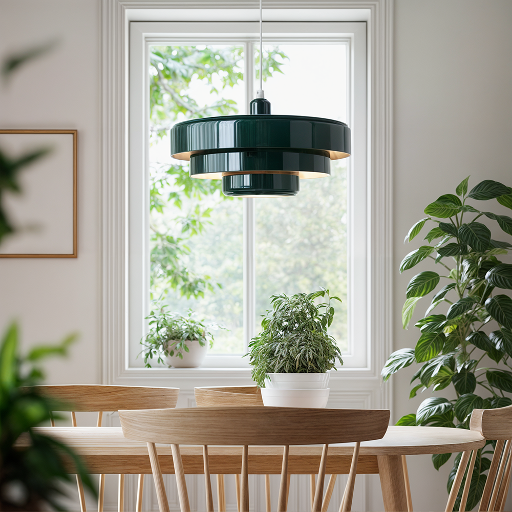 Nova Retro Pendant Lamp With Modern LED Illumination