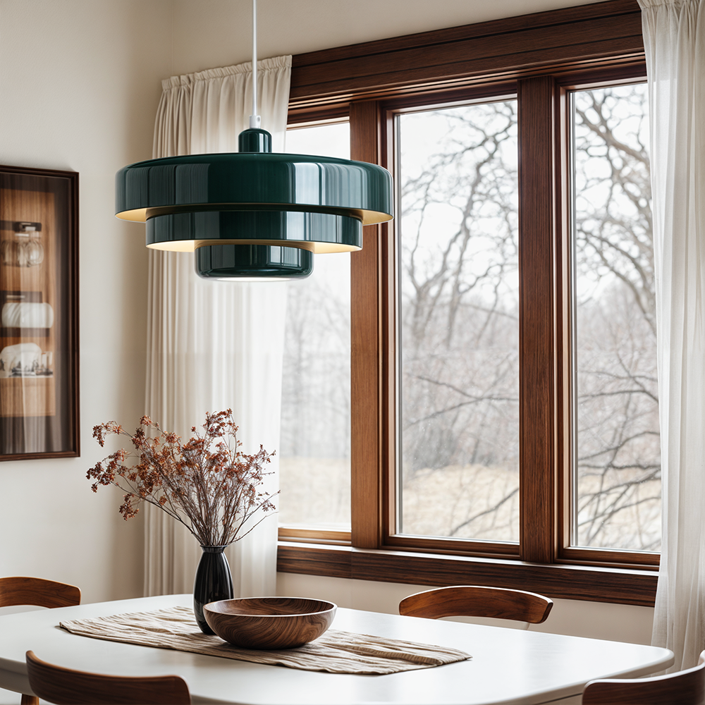 Nova Retro Pendant Lamp With Modern LED Illumination
