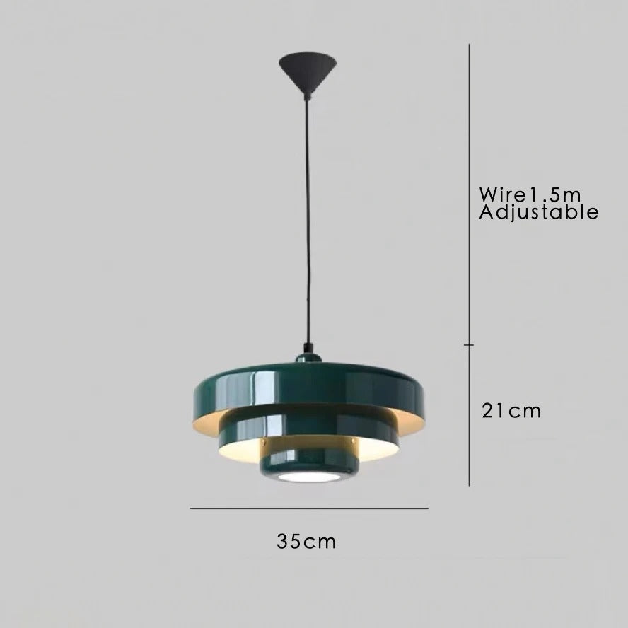Nova Retro Pendant Lamp With Modern LED Illumination