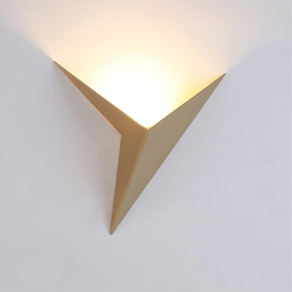 Origami wall lamp