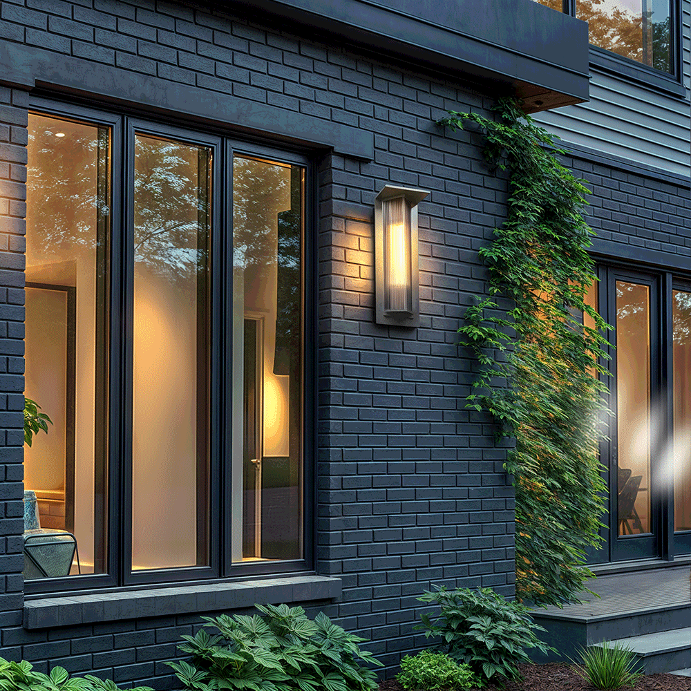 NovaNord Outdoor Solar LED Wall Lights In Nordic Designer Style
