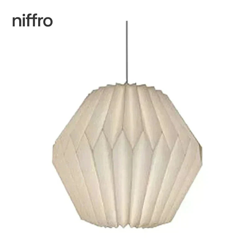 Lyra Origami Paper Lantern Pendant In Scandinavian Style