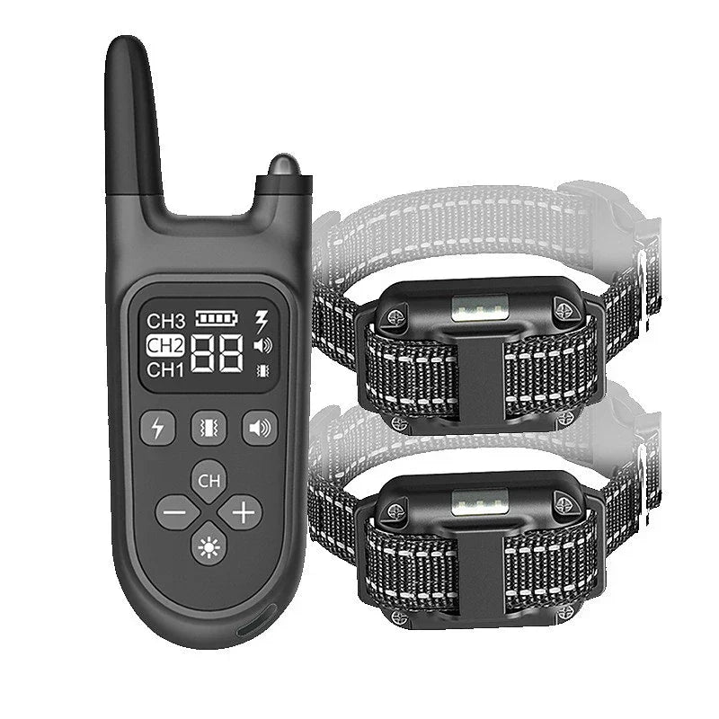 Premium hundetreningssjokkkrage og antibløttekkrage