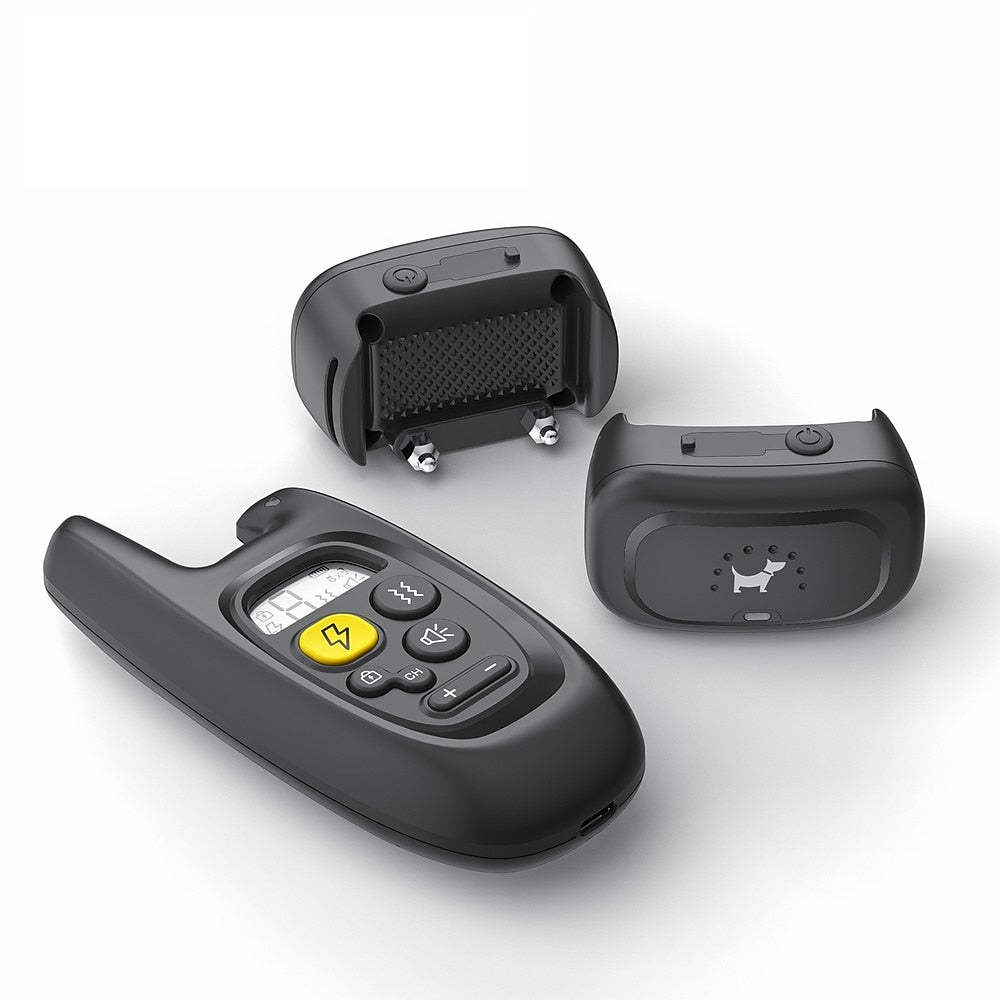 Pawfey 500m waterdichte oplaadbare honden trainingshalsband