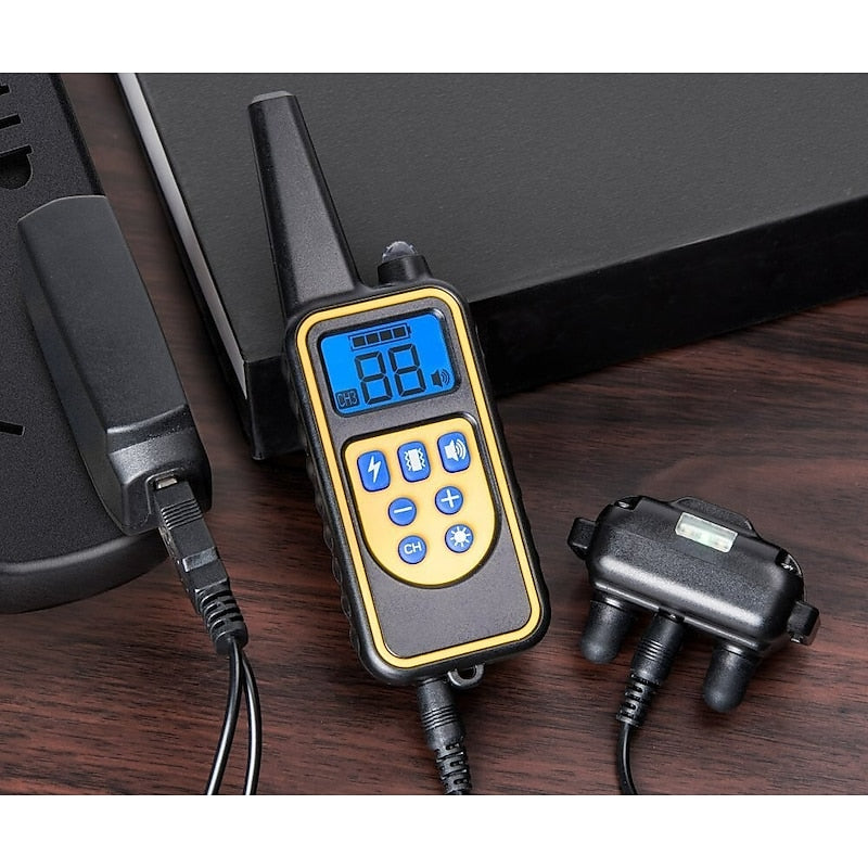 Premium hundetreningskrage med lommelykt