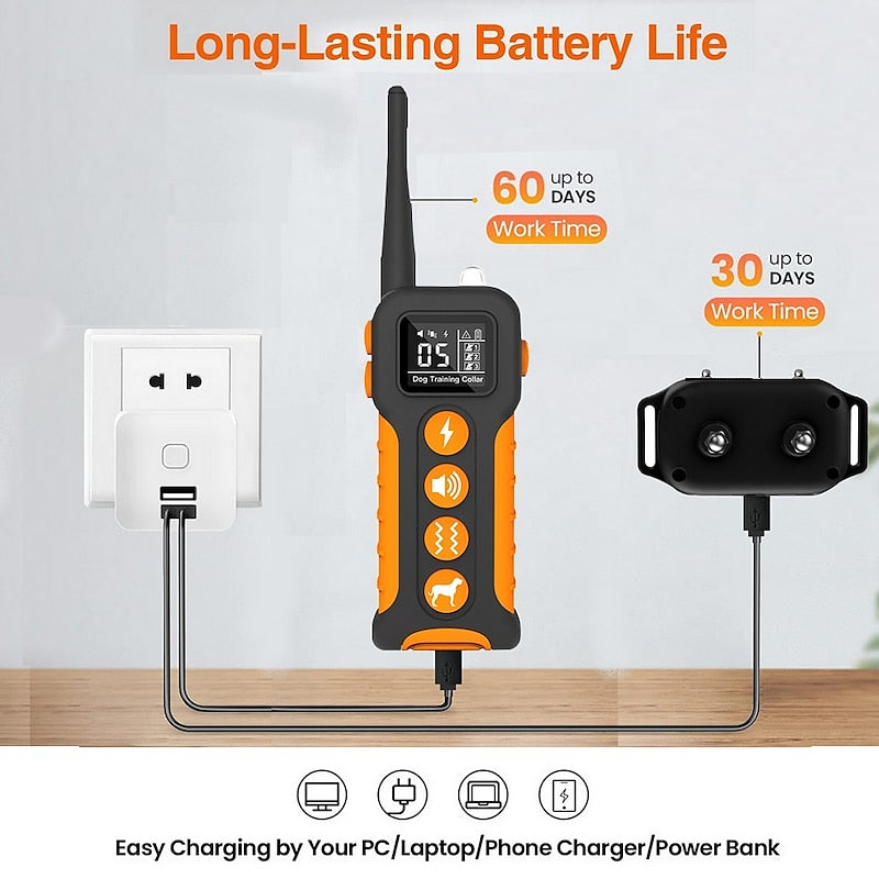Pawfey trådløs hundetreningskrage