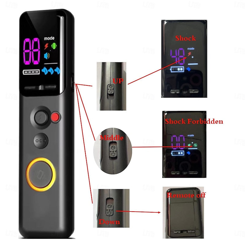 Smart hundetreningskrage med fjernkontroll