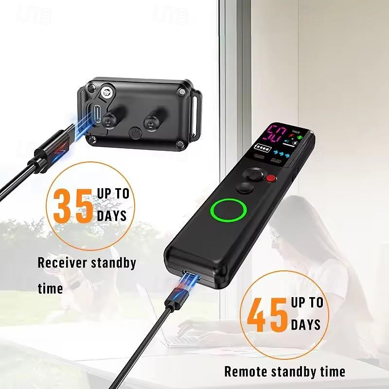 Smart hundetreningskrage med fjernkontroll