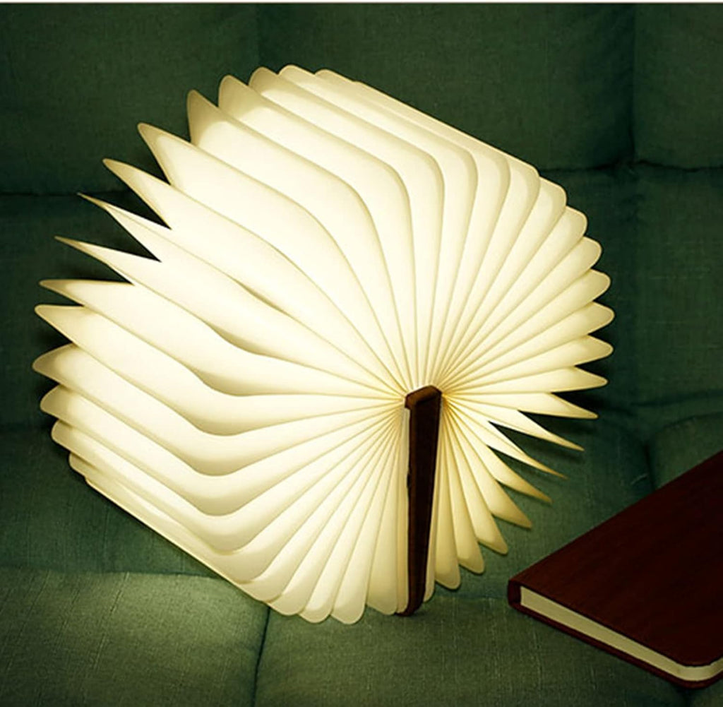 Lámpara de mesa para libros recargable