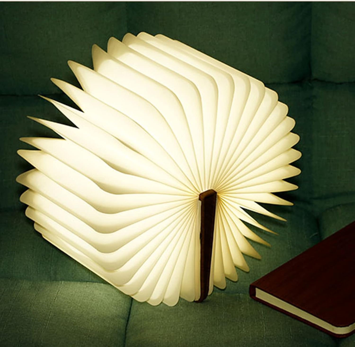 Lámpara de mesa para libros recargable