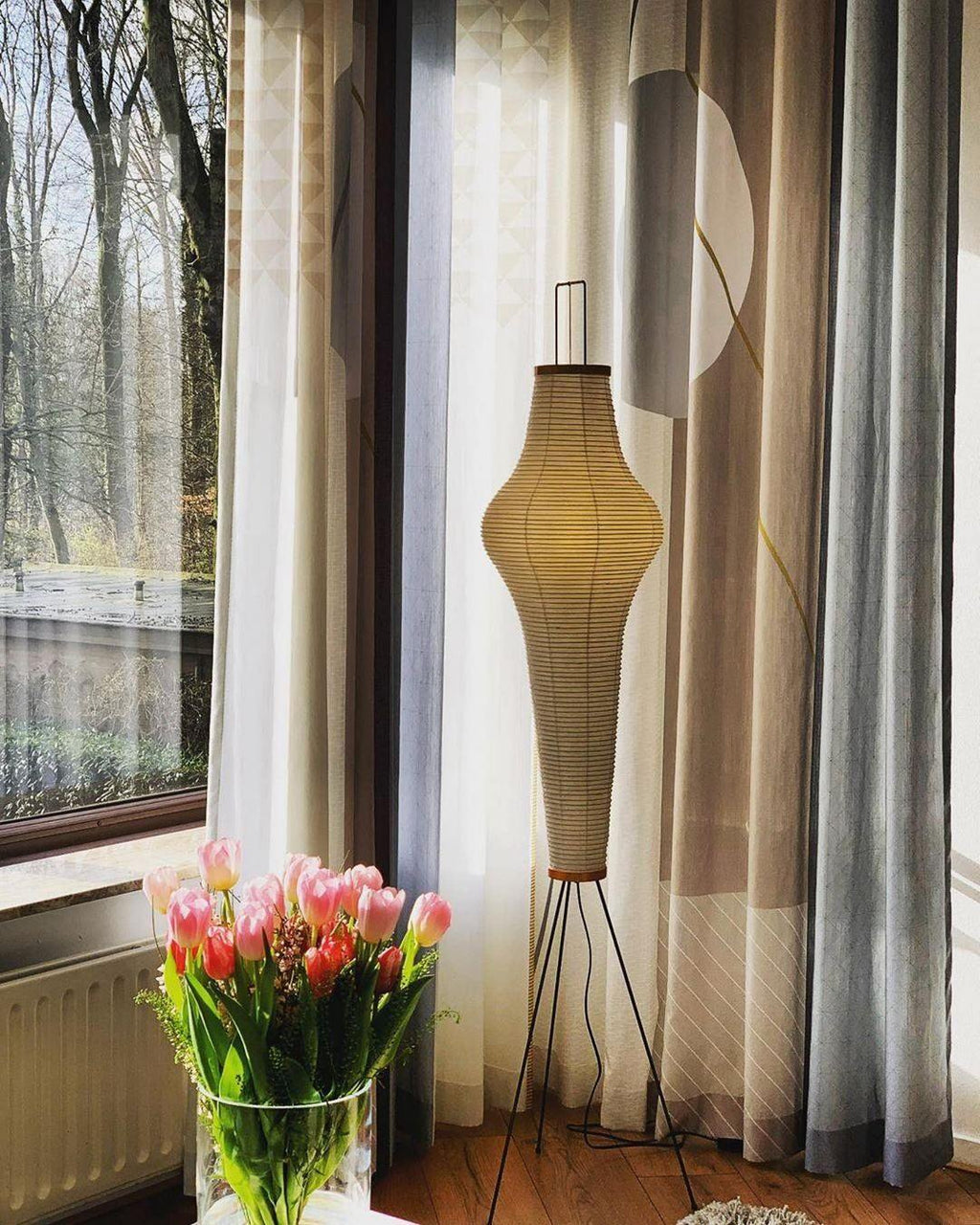 Hikaru – Rispapir Gulvlampe