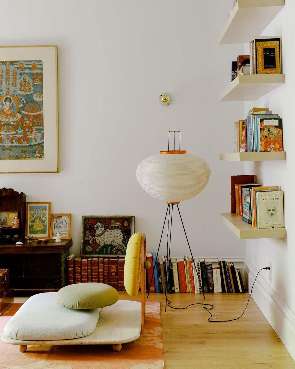 Hikaru – Rispapir Gulvlampe