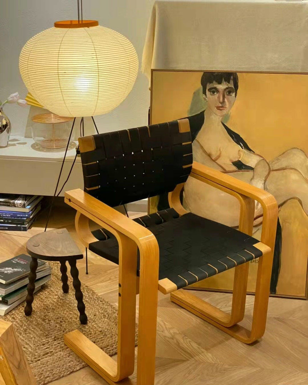 Hikaru – Rispapir Gulvlampe