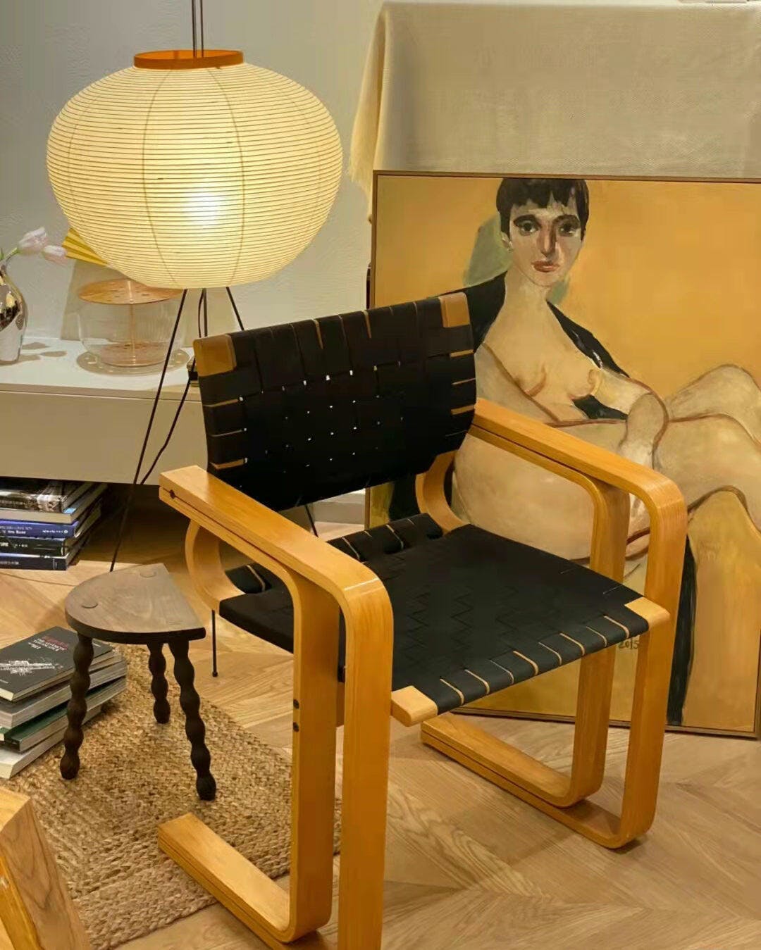 Hikaru – Rispapir Gulvlampe