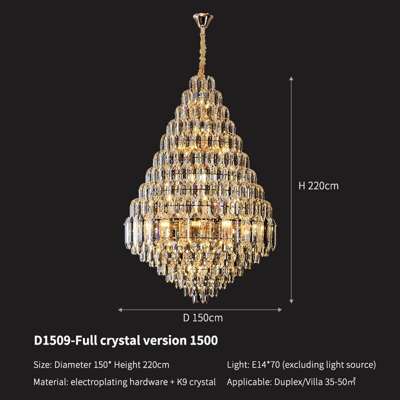 Arden Crystal Chandelier