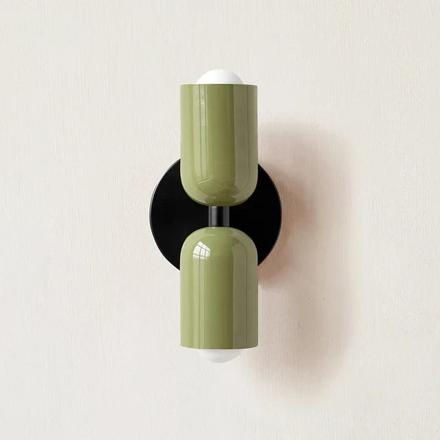 Minimalist Nordic Double Head Wall Sconce