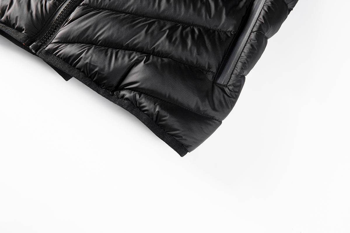 Everest: Pánská bavlněná prošívaná větrovka - s kapucí, podzimní a zimní parka