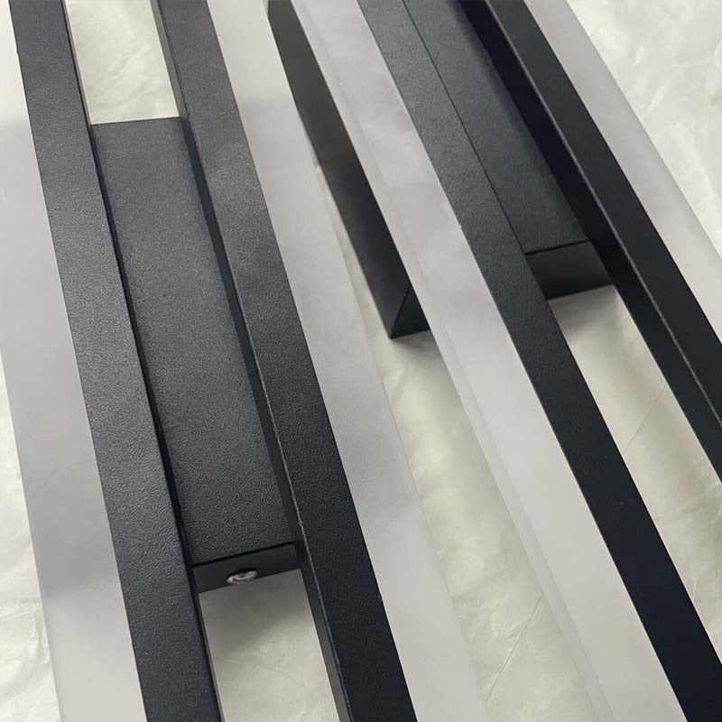 Modern LED-vägglampa - Långa ränder ljus