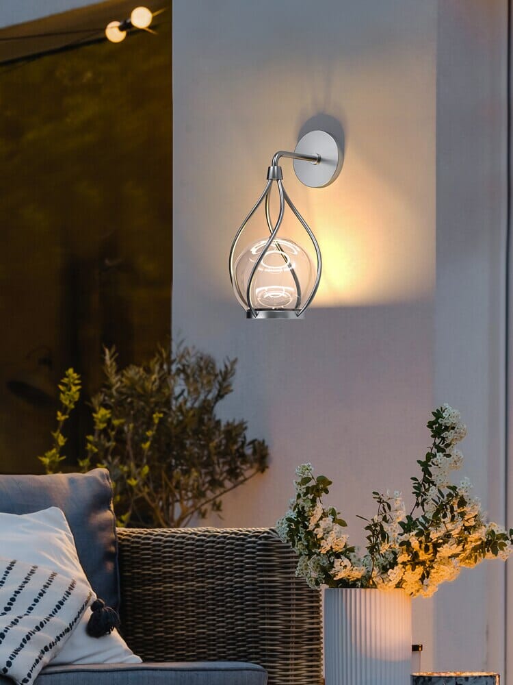 Retro Style LED Wall Sconces for Garden, Balcony and Patio