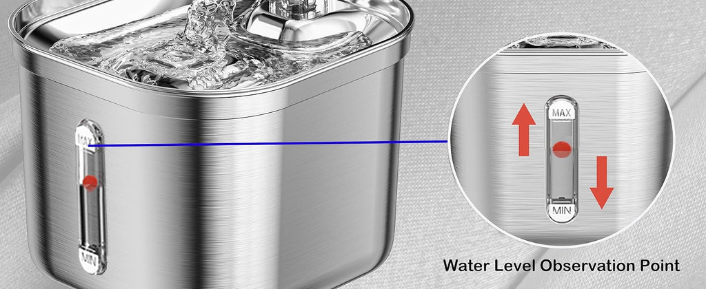 Automatic Stainless Steel Cat Water Fountain