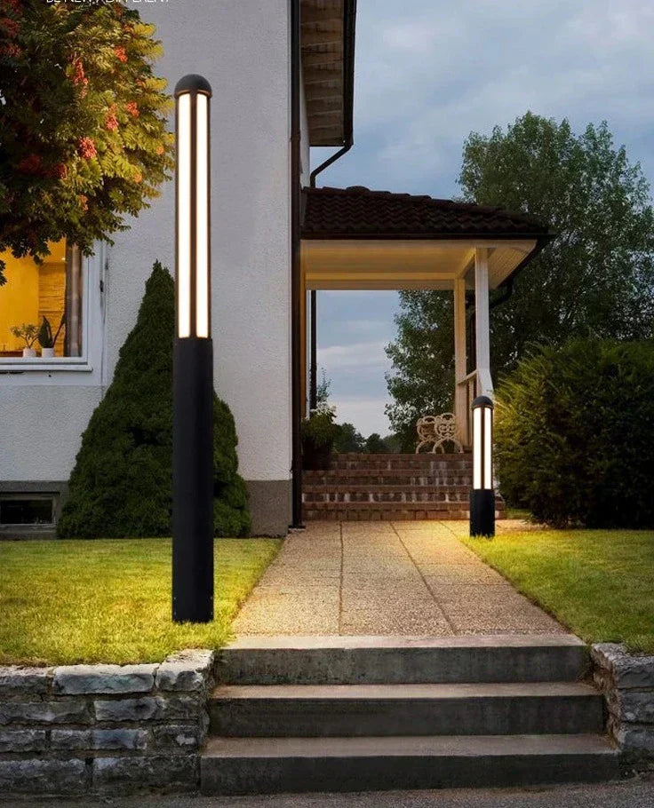Elara Outdoor LED Lamp Waterproof Aluminum Light With Acrylic Shade