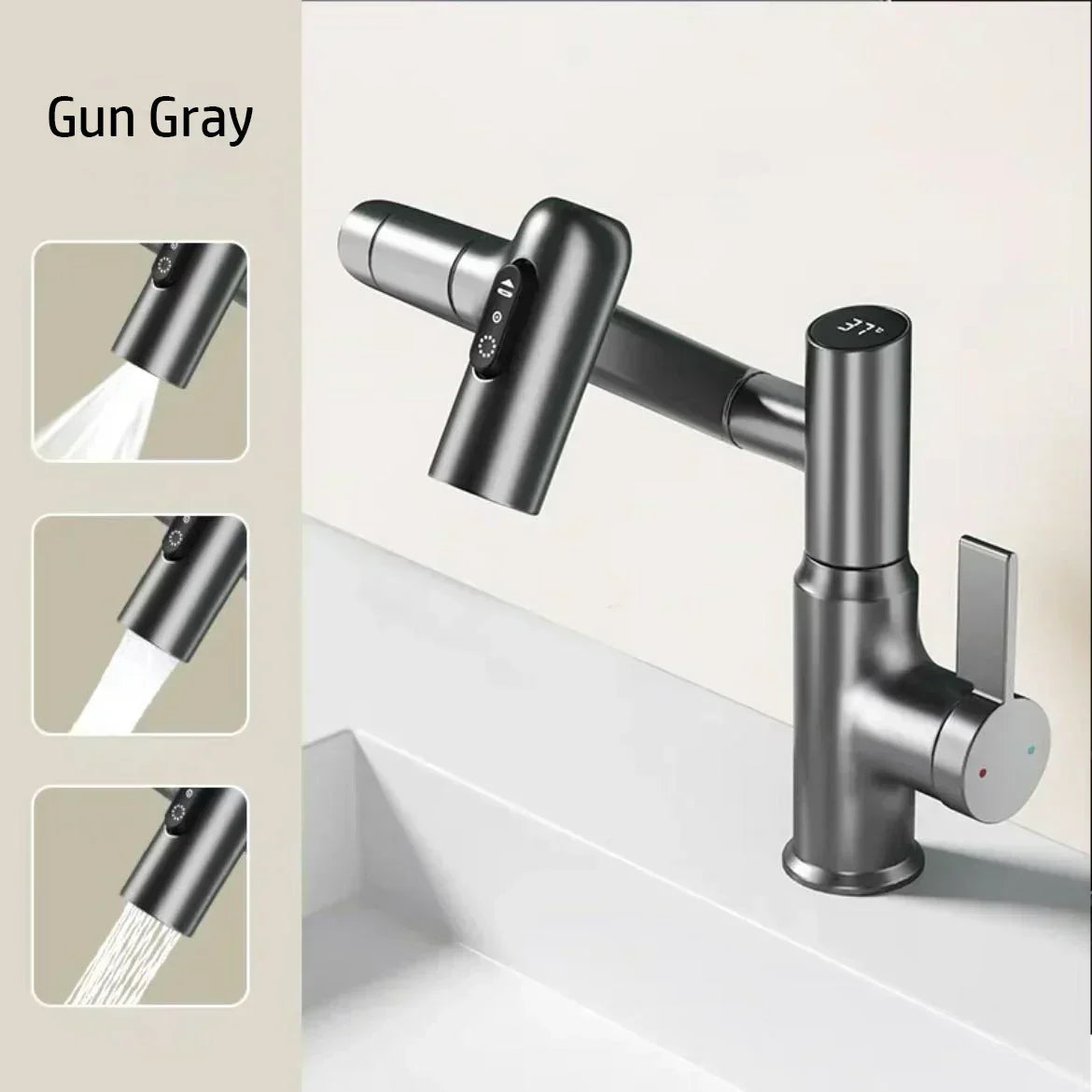 Elowen Bloom LED Digital Faucet