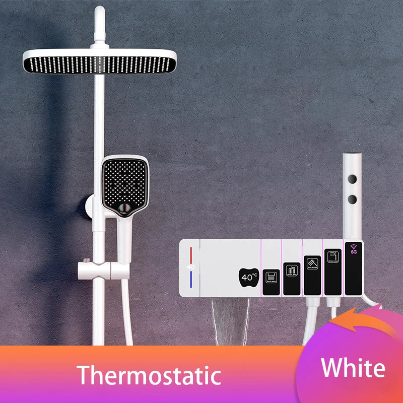 Kirrea Ebony Digital Shower