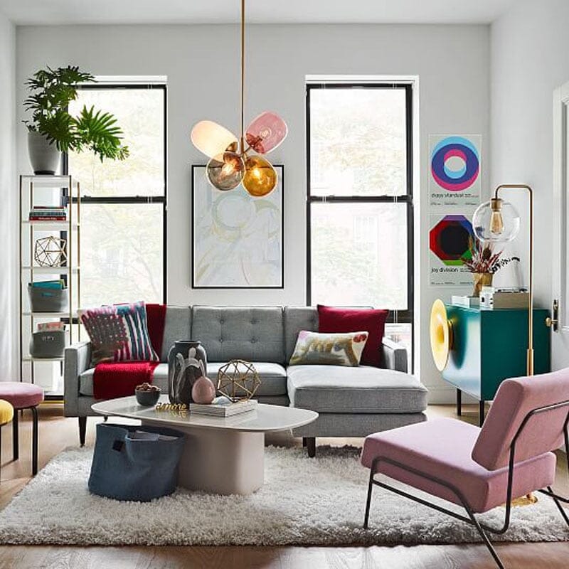 Lumaera Glass Pendant Light | LED Postmodern Pendant Fixture For Modern Spaces