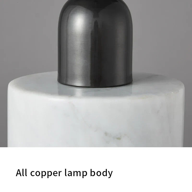 Aurelia Copper and Marble Pendant Light for Modern Kitchens