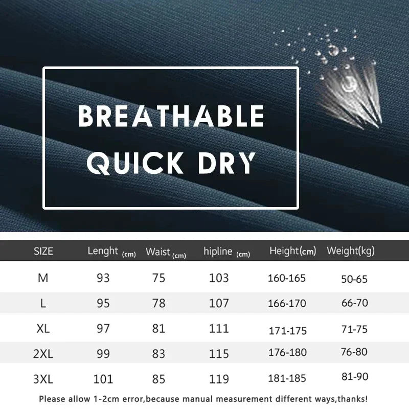 Liam Breathable Elastic Running Pants for Men – Lightweight Joggers for Gym, Training & Outdoor Sports