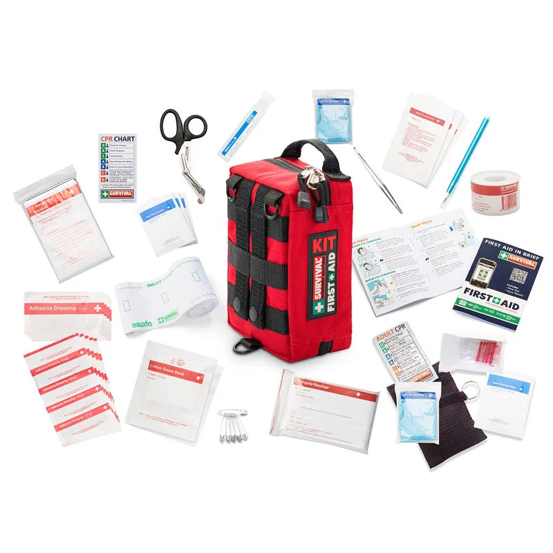 Waterproof Handy First Aid Kit - Medical Bag for Travel
