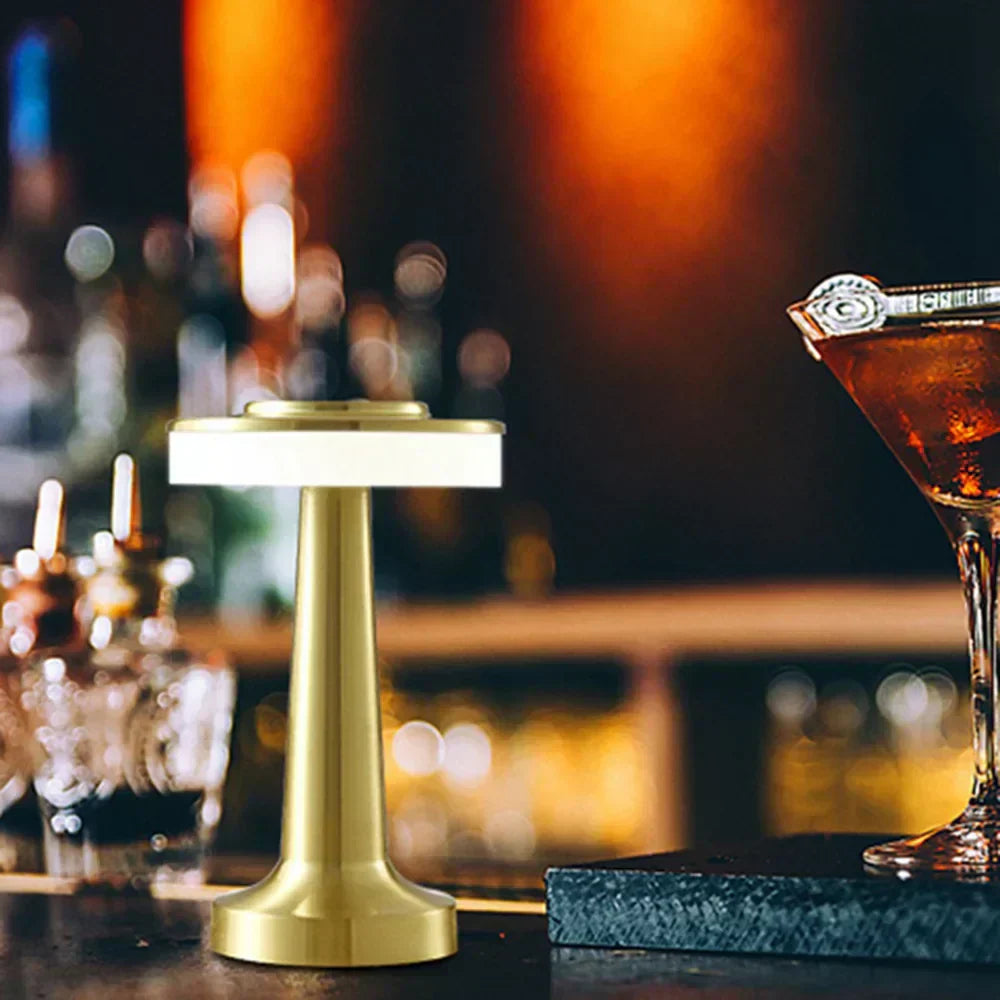 NovaLume Vintage USB Rechargeable LED Desk Lamp for Home Office