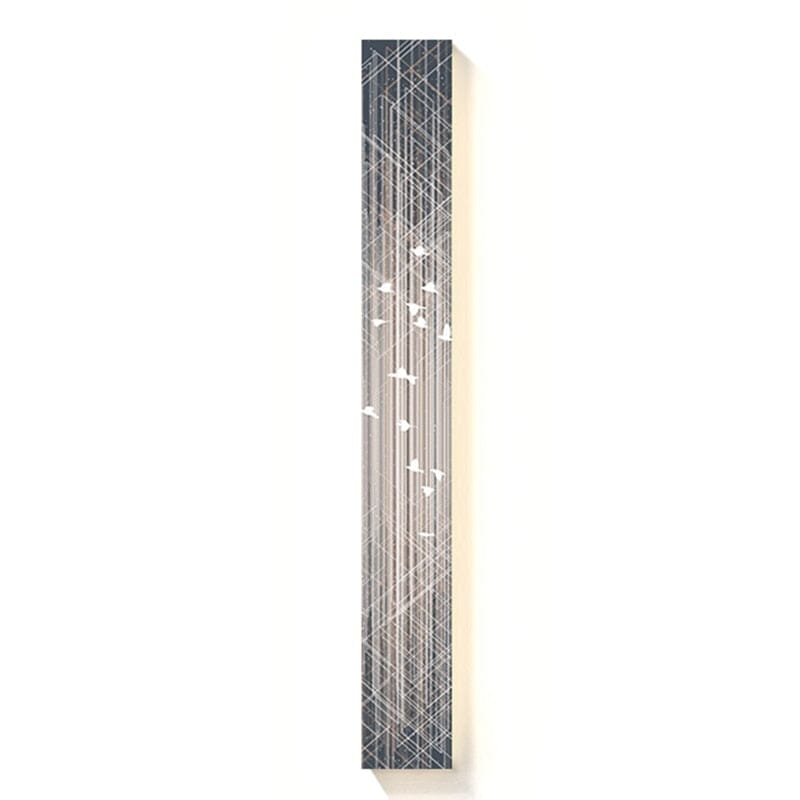 NovaLume Canvas Strip LED Wall Light With Slim Abstract Design